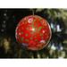 Handmade Christmas Ornaments Hand Painted by Artisan on Recycled Paper - Mir 12 - One Size