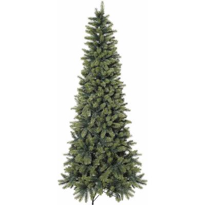 Künstlicher Weihnachtsbaum CREATIV DECO "Weihnachtsdeko aussen, künstlicher Christbaum, Tannenbaum", grün, H:180cm Ø:88cm, Polyethylen, Weihnachtsbäume, in schlanker Form Image
