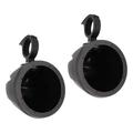 Metra MPS-ULCAN6-5 Universal Unloaded 6.5 Stereo Can Speaker Pods Textured Black (Pair)