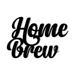 Home Brew Metal Wall Sign | IPA Pilsner Craft Beer Metal Wall Sign Pale Ale Decorative Kitchen Wall Decor Kitchen Word Sign Man Cave Sign Housewarming Home Brewer Gift | 3 Sizes Colors Made in USA