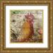 Kimberly Allen 15x15 Gold Ornate Wood Framed with Double Matting Museum Art Print Titled - Farm Life 5