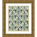 Vess June Erica 20x24 Gold Ornate Wood Framed with Double Matting Museum Art Print Titled - Deco Parlor Pattern I