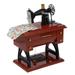Wind Up Vintage Mini Sewing Machine Style Mechanical Music Box