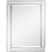 Moderno Beveled Rectangle Wall Mirror