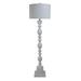 Crestview Collection Wood Post Floor Lamp