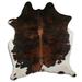 46CP 7.5 Ft X 6.5 Ft Hair On Leather Cowhide From Brazil Skin Rug Carpet Hilason