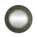 Osborn Beaded Wall Mirror - 31.5 Dia. x 1.5 - Silver/Gray