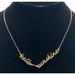 Kate Spade New York Jewelry | Kate Spade Gold Tone Necklace Hello Sunshine New York 14 Inch Long | Color: Gold | Size: Os
