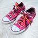 Converse Shoes | Converse Low Top Triple Lace Skull Sneakers Pink | Color: Pink | Size: 7