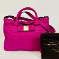 Kate Spade Bags | Kate Spade New York Goldie Primrose Hill Shoulder Bag Fuchsia With Dust Bag | Color: Gold/Pink | Size: 12.5" (W) X 10" (H) X 4" (D)