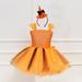 Herrnalise Toddler Kids Girls Halloween Fashion Cute Solid Color Mesh Hollow Out Princess Dress Headdress Suit Clearance