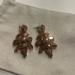 J. Crew Jewelry | Jcrew Bronze Statement Earrings | Color: Brown/Gold | Size: Os