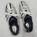 Michael Kors Shoes | Michael Kors Silver/Blk Leather-Upper Rubber Sole Converse Shoes, Sz 8.5 | Color: Black/Silver | Size: 8.5