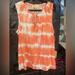 Michael Kors Tops | Michael Kors Tie Dye Tank Nwt | Color: Orange | Size: S
