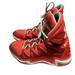 Under Armour Shoes | Nice Under Armour Steph Curry Red Hi Top Basketball Shoes Men’s Size 9 Charge Bb | Color: Red | Size: 9