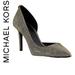 Michael Kors Shoes | Michael Kors Dorothy Flex D'orsay Heel Sz 10 | Color: Gold/Silver | Size: 10