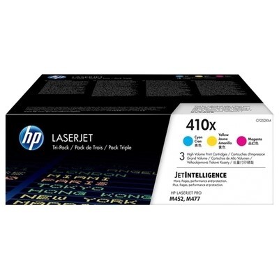 Hewlett Packard CF252XM HP Toner CF 252 XM C/M/Y No. 410 X Image