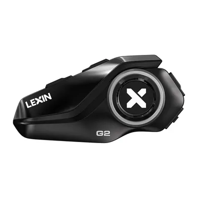 Lexin-Oreillette Bluetooth pour moto appareil de communication pour casque intercom radio FM
