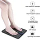 EMS-Coussin de massage des pieds électrique portable et pliable polymères de massage UNIS issement