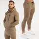 Ensemble de vêtements de sport pour hommes sweat-shirt survêtement costume de gymnastique