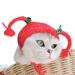 Welling Cute Cartoon Handmade Dog Cat Hat Animal Party Costume Cap Pet Decor Accessory
