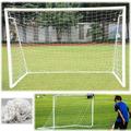 BTIHCEUOT Full Size Football Soccer Net Sports Replacement Soccer Goal Post Net for Sports Match Training Soccer Post Net