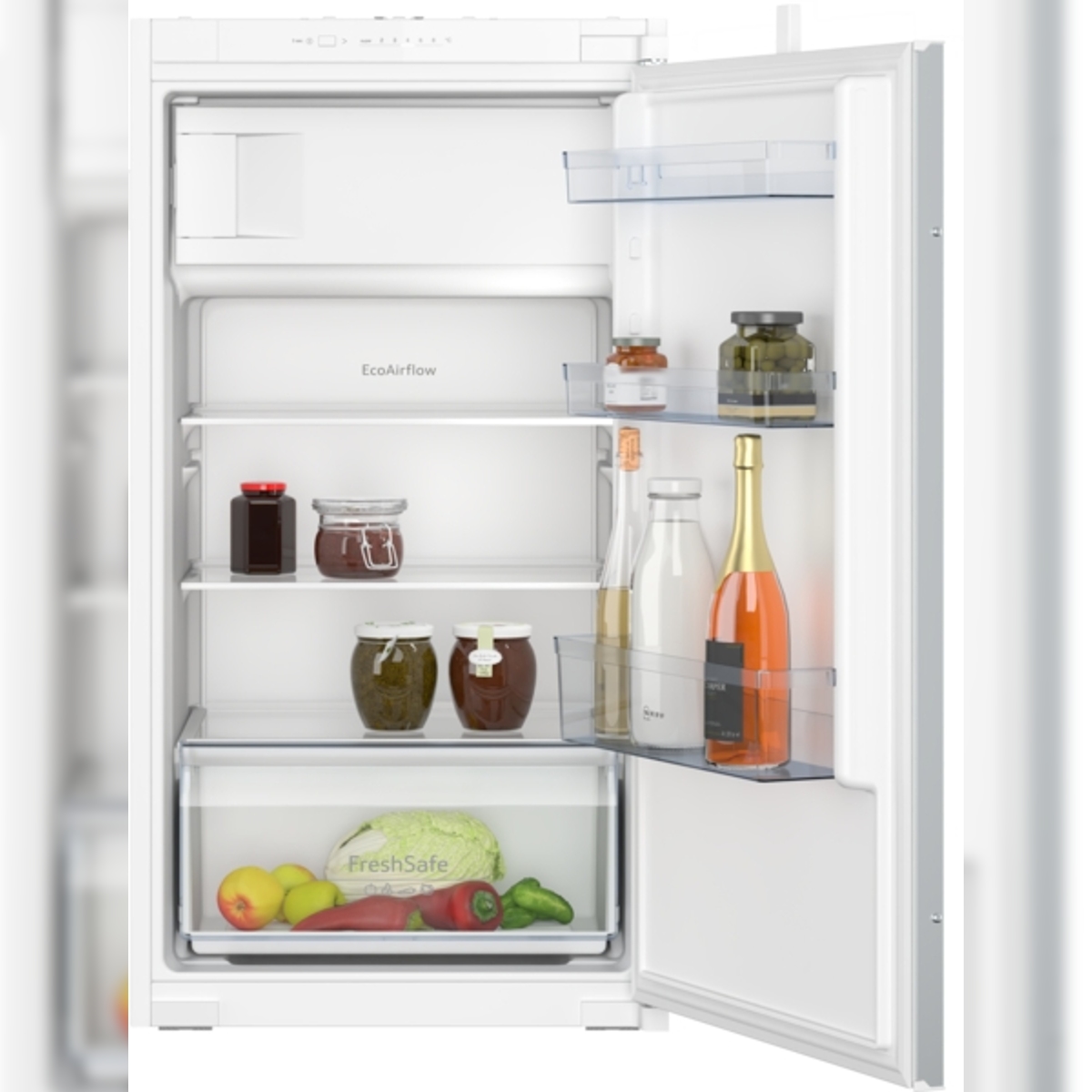 Neff N 30, KI2321SE0 Einbau-Kühlschrank mit Gefrierfach, 102.5 x 56 cm, Schleppscharnier Image