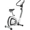 Heimtrainer "HT 400 (mit/ohne Unterlegmatte)" Gr. 1, grau (weiß, grau), MOTIVE FITNESS BY U.N.O., Fahrradtrainer, ohne Unterlegmatte, Schwungmasse ca. 6 kg, 8 Widerstandsstufen, B:48cm H:126cm L:90cm