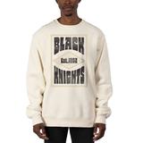 Men's Uscape Apparel Cream Army Black Knights Premium Heavyweight Pullover Sweatshirt