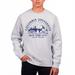 Men's Uscape Apparel Heather Gray Columbia University Premium Heavyweight Pullover Sweatshirt