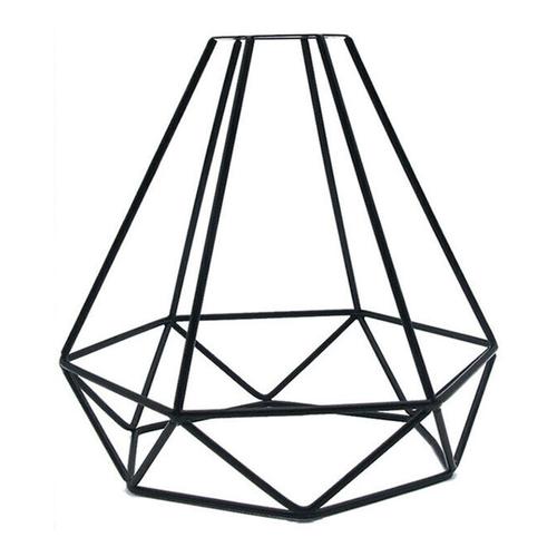 Lampenschirm, Lampenschirm aus Metall, Vintage-Schwarzer Lampenschirm, für Küche, Esszimmer,