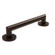 CSI Bathware Modern Straight Grab Bar Metal in Brown | 16 W x 1.25 D in | Wayfair BAR-MODERN16-OB