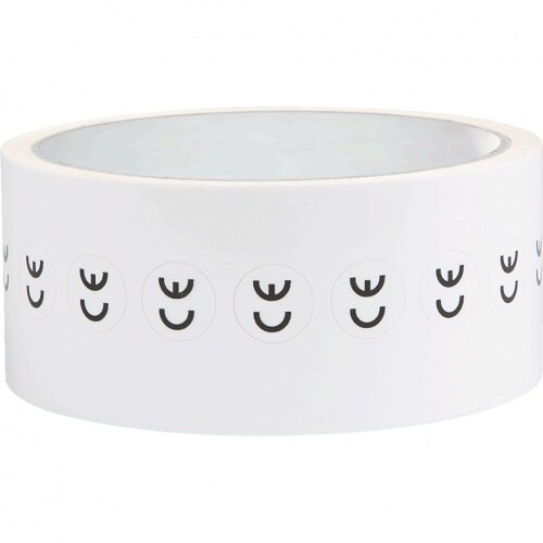 Aufkleber I CE-Zeichen, RoHS konform, rund, weiß/schwarz, Folie, selbstklebend, Ø 12,5mm, 1000/Rolle Image
