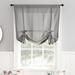 Sun Zero Semi-Sheer Rod Pocket Tie-up Curtain Balloon Shade Synthetic Fabrics | 63 H x 40 W in | Wayfair WF-2H3HHE0