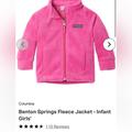 Columbia Jackets & Coats | Columbia Pink Infant Fleece Jacket 3-6 Months | Color: Pink | Size: 3-6mb