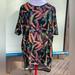 Lularoe Tops | Lularoe Irma. Size Extra Small. Great Condition | Color: Black/Green/Orange/Purple | Size: Xs