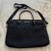 Kate Spade Bags | Kate Spade Laptop Bag; Nylon And Patent Leather With Handles & Detachable Strap | Color: Black/Gold | Size: Os