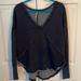 Free People Sweaters | Free People Distressed Navy Blue Sweater | Color: Blue | Size: M
