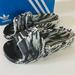 Adidas Shoes | Adidas Adilette 22 Carbon Aluminum Slides Gx6947 New W Box | Color: Black/White | Size: Various