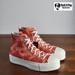 Converse Shoes | Converse Womens Ctas Lift Hi Embroidery A02233c Bright Madder/Mantra Orange | Color: Cream/Orange | Size: Various