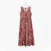 Madewell Dresses | Madewell Paisley Midi Dress 12 | Color: Orange/Pink | Size: 12