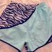 Pink Victoria's Secret Shorts | Cute Zebra Print Victoria’s Secret Pink Running Shorts! | Color: Black/White | Size: Xs