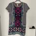 Anthropologie Dresses | Anthropologie Akemi + Kin Kaleidoscope Sweater Dress Size Xs Petite | Color: Gray/Purple | Size: Xsp