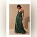 Anthropologie Dresses | Hutch Alden Dress, Anthropologie, Green, Emerald, Wrap Dress | Color: Green | Size: Xl