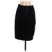 Club Monaco Casual Skirt: Black Solid Bottoms - Women's Size 0