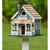 Plow & Hearth Welcome Home Birdhouse and Pole Set