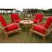 Anderson Teak Set-43 Brianna Deep Seating Armchair - Pack of 4