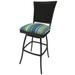 Outdoor Patio Extra Tall Spectator Swivel Armless Bar Stool 35 - Erin