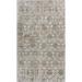 LR Home Imara Blake Cream/Taupe Traditional Damask Polyester Area Rug 9 6 x 13