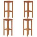 vidaXL Bar Stool Bar Seat Counter Height Stool for Pub Kitchen Solid Wood